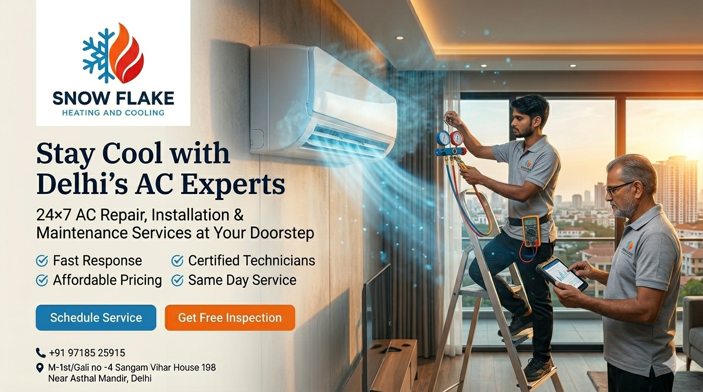 Summer offer Snowflake Heating and Cooling